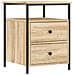 Comodino Rovere Sonoma 44x45x60 Cm In Legno Multistrato - Foto miniatura 2