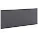 Testiera Aura Rivestita In Tessuto Grigio Scuro 150x60 Cm - Foto miniatura 1
