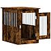 Gabbia Cani Da Arredamento Rovere Fumo 45x62x59cm Multistrato - Foto miniatura 5