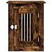Gabbia Cani Da Arredamento Rovere Fumo 45x62x59cm Multistrato - Foto miniatura 6