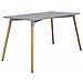 Tavolo Lione 140 X 80 Grigio - Foto miniatura 1