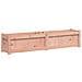 Fioriera Da Giardino 150x31x31 Cm In Legno Massello Di Douglas - Foto miniatura 1