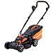 LM C33 tagliaerba Tagliaerba a spinta Batteria Nero, Arancione - Foto miniatura 1