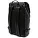 Black Casual Backpack Zaino Pelle Di Mucca Borse Uomo Nero Eu One Size, 33f4lhdb2l-001 - Foto miniatura 2