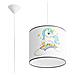 Lampada A Sospensione Unicorn 30 Sl. 1412 - Moderno Lampade A Sospensione Multicolore 95x30x30 Cm - Foto miniatura 1