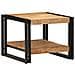 Tavolino da Salotto 50x50x38 cm Legno Massello di Acacia - Foto miniatura 6