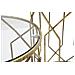 Tavolino Mf561 - Oro - Metallo - 42x42x53 Cm - Foto miniatura 4