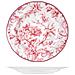 Piatto tondo Primrose in porcellana decorata cm 33 - Foto miniatura 1