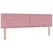 Testiera  con bottoni in cristallo, tufted, rosa, 180 cm, velluto - Foto miniatura 1