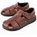 Purapile Sandal Beira7 Marrone Marrone Pelle Naturale - Foto miniatura 1