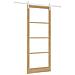 Porta Scorrevole con Set di Ferramenta 'ORKDAL'Legno Solido & Vetro - Foto miniatura 1
