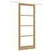 Porta Scorrevole con Set di Ferramenta 'ORKDAL'Legno Solido & Vetro - Foto miniatura 6