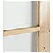 Porta Scorrevole con Set di Ferramenta 'ORKDAL'Legno Solido & Vetro - Foto miniatura 8