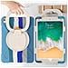 Custodia Per Ipad Pro 12.9"" 2020/2021 Con Supporto Rotante Blu - Foto miniatura 3