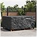 Copertura per mobili da esterno Nero 240 x 180 x 100 cm 210D - Foto miniatura 2