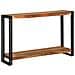 Tavolo consolle 120 x 33 x 75 cm legno massello di acacia - Foto miniatura 2