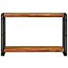 Tavolo consolle 120 x 33 x 75 cm legno massello di acacia - Foto miniatura 3