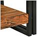Tavolo consolle 120 x 33 x 75 cm legno massello di acacia - Foto miniatura 7