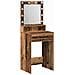 Tavolo da Toeletta con cassetto Legno vecchio 50 x 41 x 135 cm - Foto miniatura 1