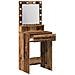 Tavolo da Toeletta con cassetto Legno vecchio 50 x 41 x 135 cm - Foto miniatura 4