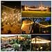 Catena Luminosa 10m Con 15 Led E12 - Nera, 220v - Include Lampadina Di Ricambio - Foto miniatura 7