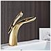 Rubinetto per lavabo da bagno, Blackswan, tipo M88, modello oro lucido, misura 20 cm - Foto miniatura 3