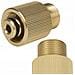 Adattatore M22 In Ottone - Riduzione Per Idropulitrici | Filettatura Interna / Esterna M22 | Compatibile Con Kärcher, Lavor, Bosch, Nilfisk - Foto miniatura 1