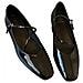 Eleganti Scarpe Mary Jane In Pelle Con Punta Quadrata - Comfort E Stile Black 36 - Foto miniatura 1
