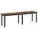 panchina Legno vecchio 160 x 35 x 45 cm Legno multistrato - Foto miniatura 1