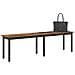 panchina Legno vecchio 160 x 35 x 45 cm Legno multistrato - Foto miniatura 3