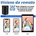 Telecamera Antifurto Spia 4k Hd - Cassa Bluetooth Wifi Con Rilevamento Movimento, Visione Notturna, Microfono, Visione Da Cellulare Ios /android App Iwfcam Monitoraggio Casa E Ufficio (z25) - Foto miniatura 2