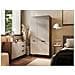 ALMERA 5903815010767 armadio /guardaroba per camera da letto 6 ripiani 4 porta /porte Noce - Foto miniatura 4