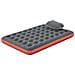 Materasso ad Aria Grigio e Rosso 203 x 152 x 22 cm PVC - Foto miniatura 4