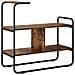 Tavolo consolle Rovere Fumo 80 x 35 x 75 cm - Foto miniatura 1