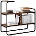 Tavolo consolle Rovere Fumo 80 x 35 x 75 cm - Foto miniatura 3