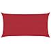 Telo Ombra Rosso 2 x 6 m HDPE - Foto miniatura 1
