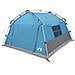 Tenda istantanea resistente all'acqua 4 persona Blu - Foto miniatura 3