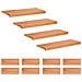 Tappeti per scale 12 pz 70 x 25 x 2 cm Vernice - Foto miniatura 1