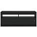 Mobile TV LED Nero Legno ingegnerizzato - Foto miniatura 6