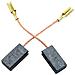 Spazzole di carbone per AEG OFS450 - 5 x 8 x 15 mm - coppia - Foto miniatura 1