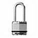 Lucchetto Acciaio Laminato 45mm. Ansa Ottagonale 51mm Alta Sicurezza - Foto miniatura 1