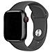 Cinturino Sportivo Per Apple Watch 42 / 45 / 49mm In Silicone Morbido, Nero - Foto miniatura 4