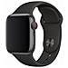 Cinturino Sportivo Per Apple Watch 42 / 45 / 49mm In Silicone Morbido, Nero - Foto miniatura 2