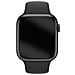 Cinturino Sportivo Per Apple Watch 42 / 45 / 49mm In Silicone Morbido, Nero - Foto miniatura 7