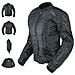 Giacca Lady Moto Donna Tessuto Protezioni Ce Sfoderabile Scooter Nero M - Foto miniatura 1