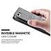 Custodia Compatibile Con Honor 6 Plus In Grigio Chiaro Marrone - Coperchio Protettiva Con Chiusura Magnetica, Funzione Stand E Tasca Per Le Carte - Foto miniatura 9