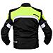 Giacca Moto Manica Staccabile Tessuto Protezioni Ce Sfoderabile Gilet Fluo Xxl - Foto miniatura 5