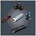 2 Batterie 18650 A Litio 3200mah 3.7v Ricaricabili Piatte 3200jt - Foto miniatura 7