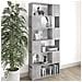 Libreria /Divisorio Grigio Cemento 80x24x186 cm in Truciolato - Foto miniatura 1