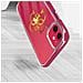 Cover Iphone 11 Bi-materiale 4g Charms Logo Oro Trasparente - Foto miniatura 4
